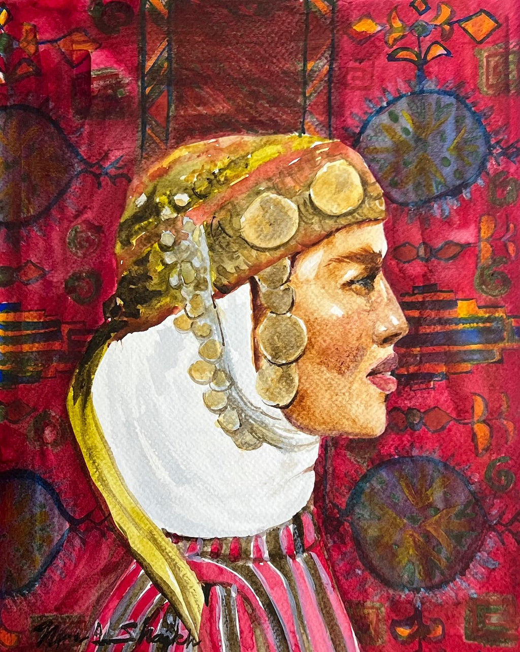 Traditional Palestinian Thobe Series 010