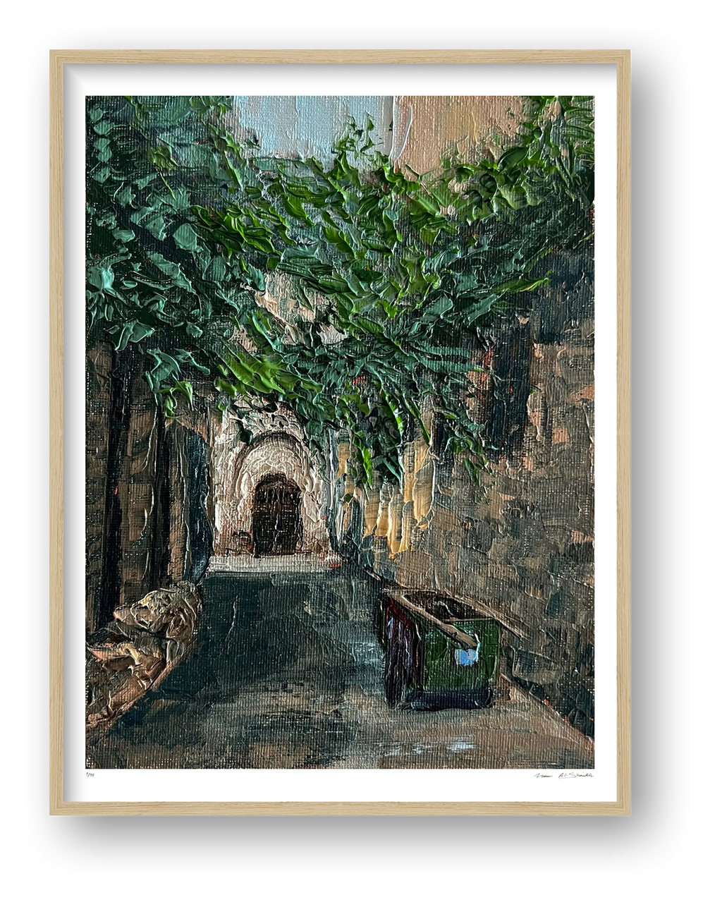 Nablus 02, Palestine — framed