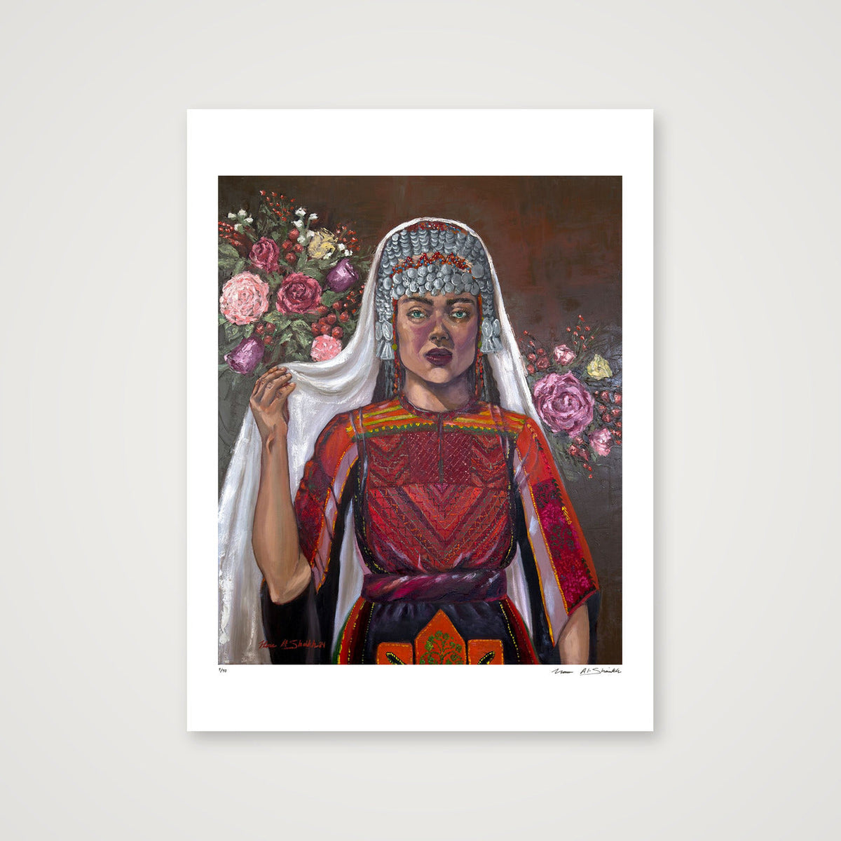 The Bride, Palestine — 60×80cm, 24×31" Print only