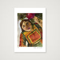 Traditional Palestinian Thobe Series 013 — A4 (21×30cm, 8×12") Print only