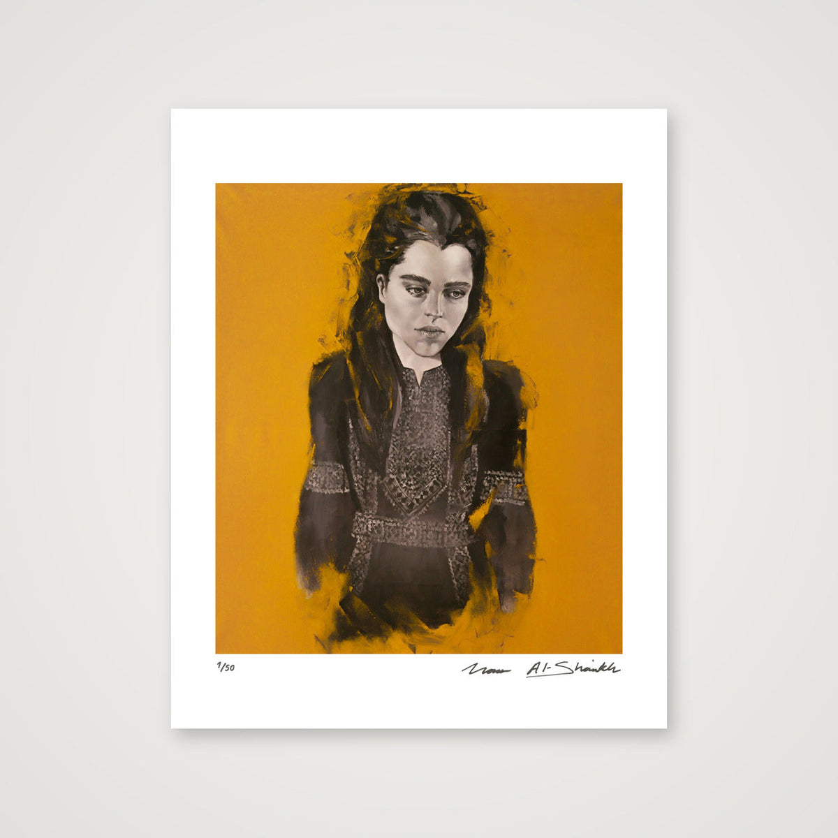 The Palestinian Woman — 28×35cm, 11×14" Print only