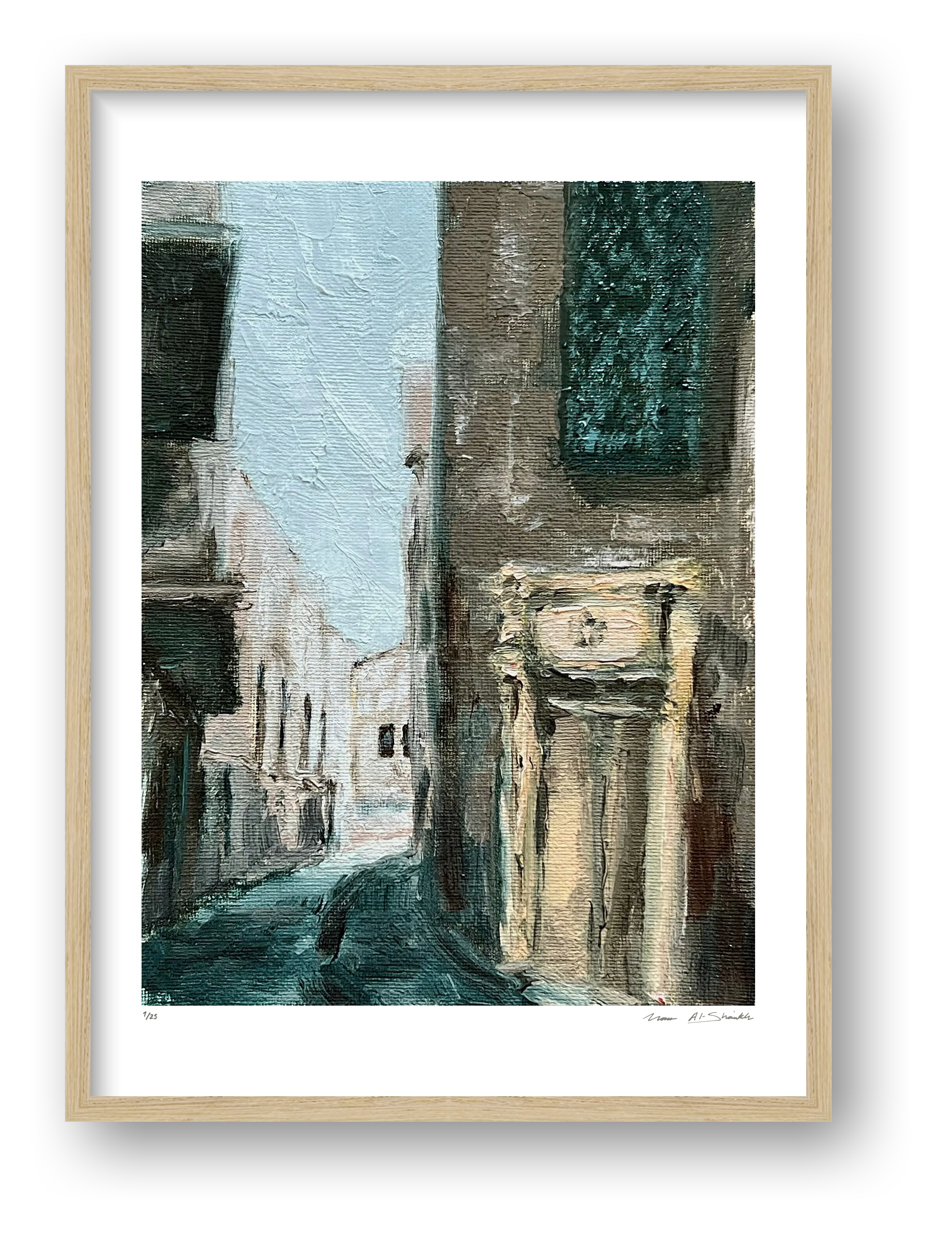 Al Khaleel 02, Palestine — framed