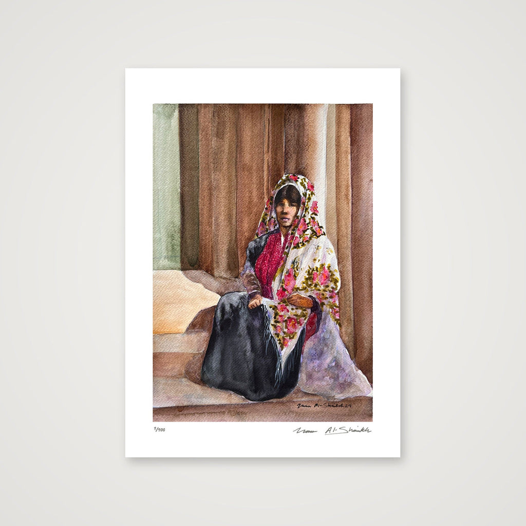 Traditional Palestinian Thobe Series 03 — A4 (21×30cm, 8×12") Print only