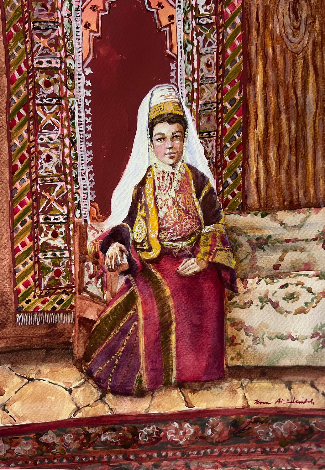 Traditional Palestinian Thobe Series 07