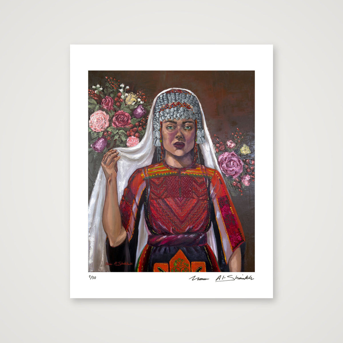 The Bride, Palestine — 28×35cm, 11×14" Print only
