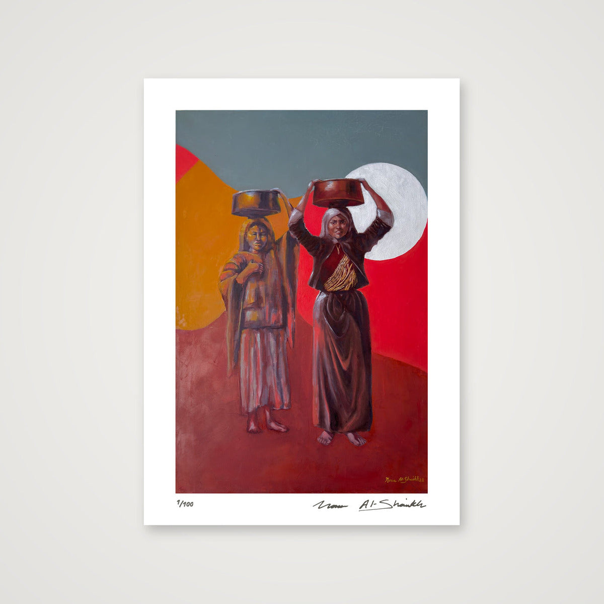 Women of Jerusalem 1890 — A4 (21×30cm, 8×12") Print only