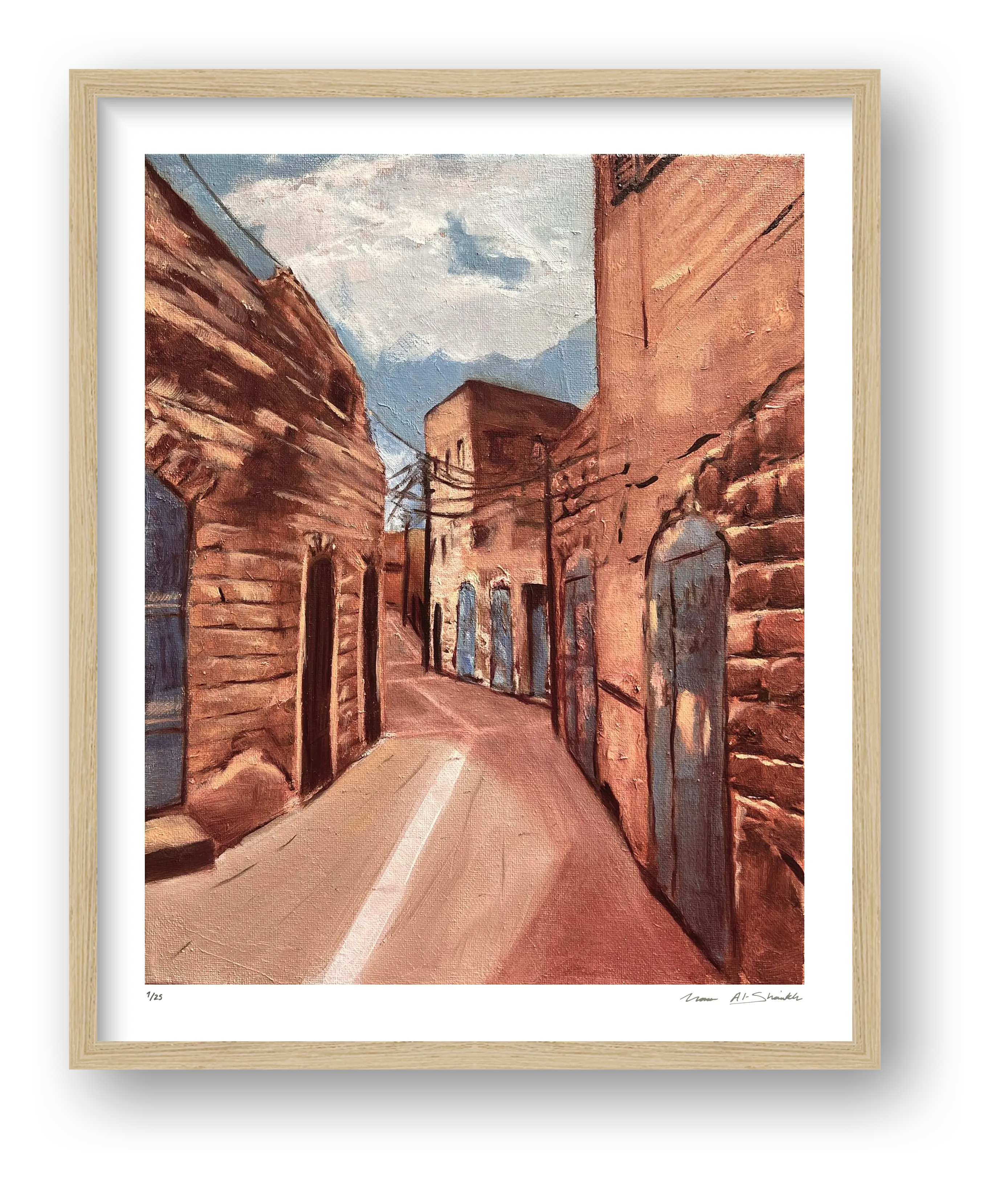Shafa Amr, Palestine — framed