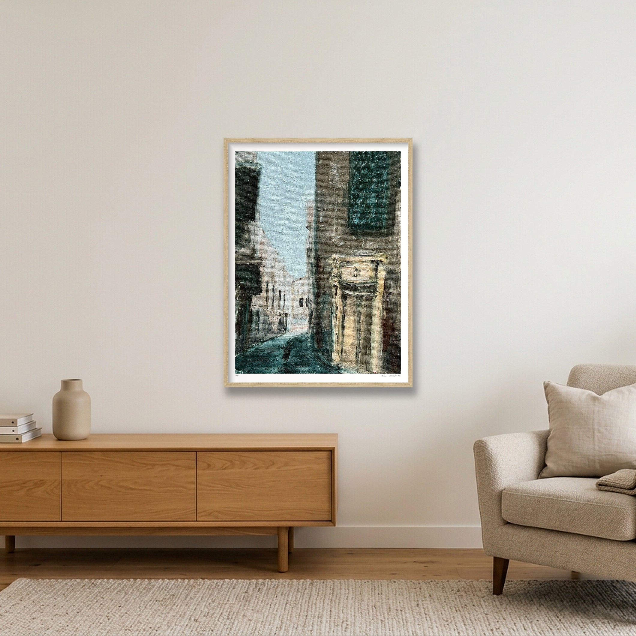 Al Khaleel 02, Palestine — 60×80cm, 24×31" Oak Frame