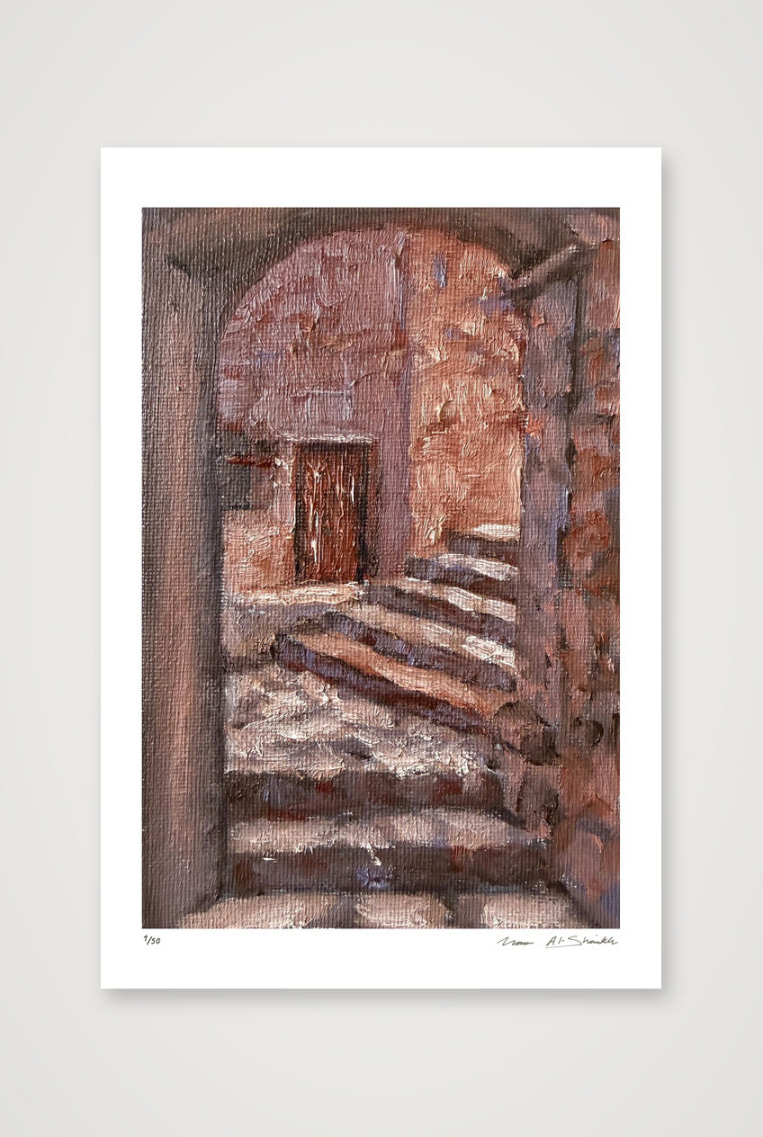 Inspired by Palestinian Villages — 30×45cm, 12×18" Print only