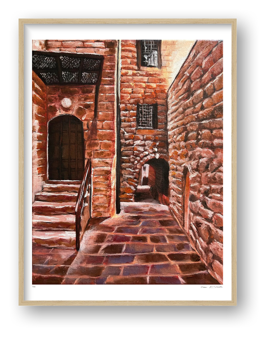 Nablus 01, Palestine — framed