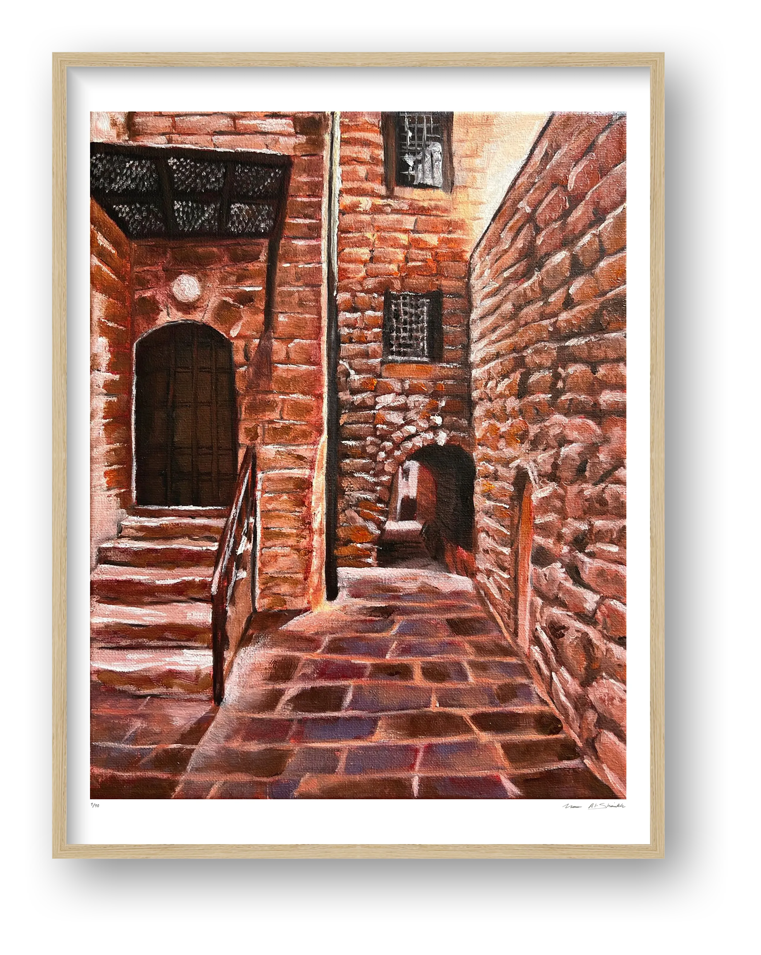 Nablus 01, Palestine — framed