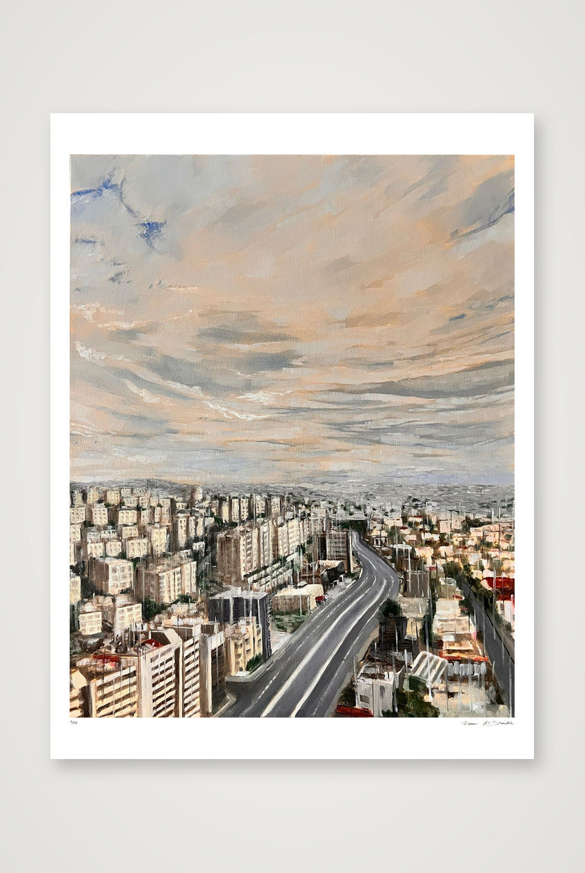 Amman, Jordan  — 60×80cm, 24×31" Print only