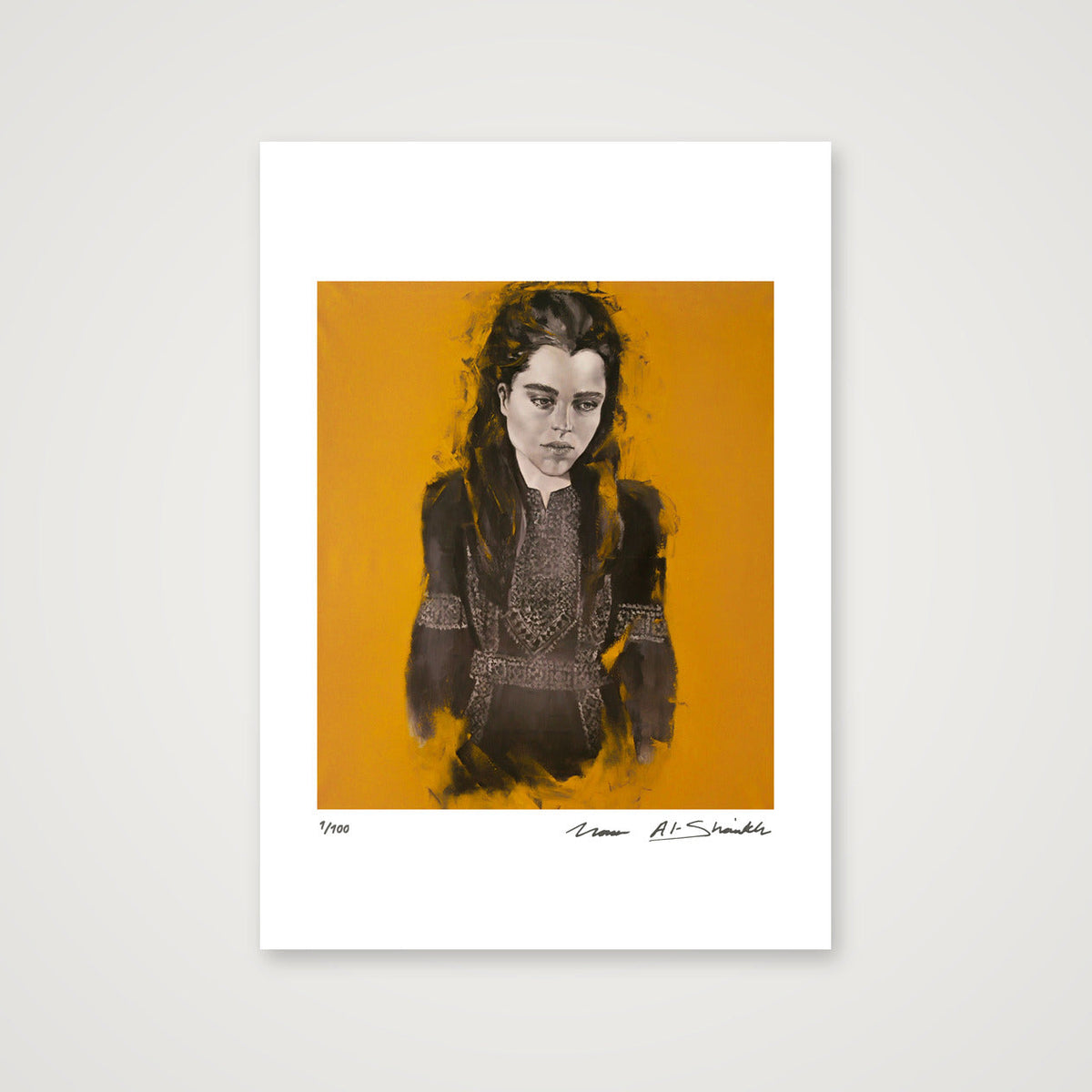 The Palestinian Woman — A4 (21×30cm, 8×12") Print only