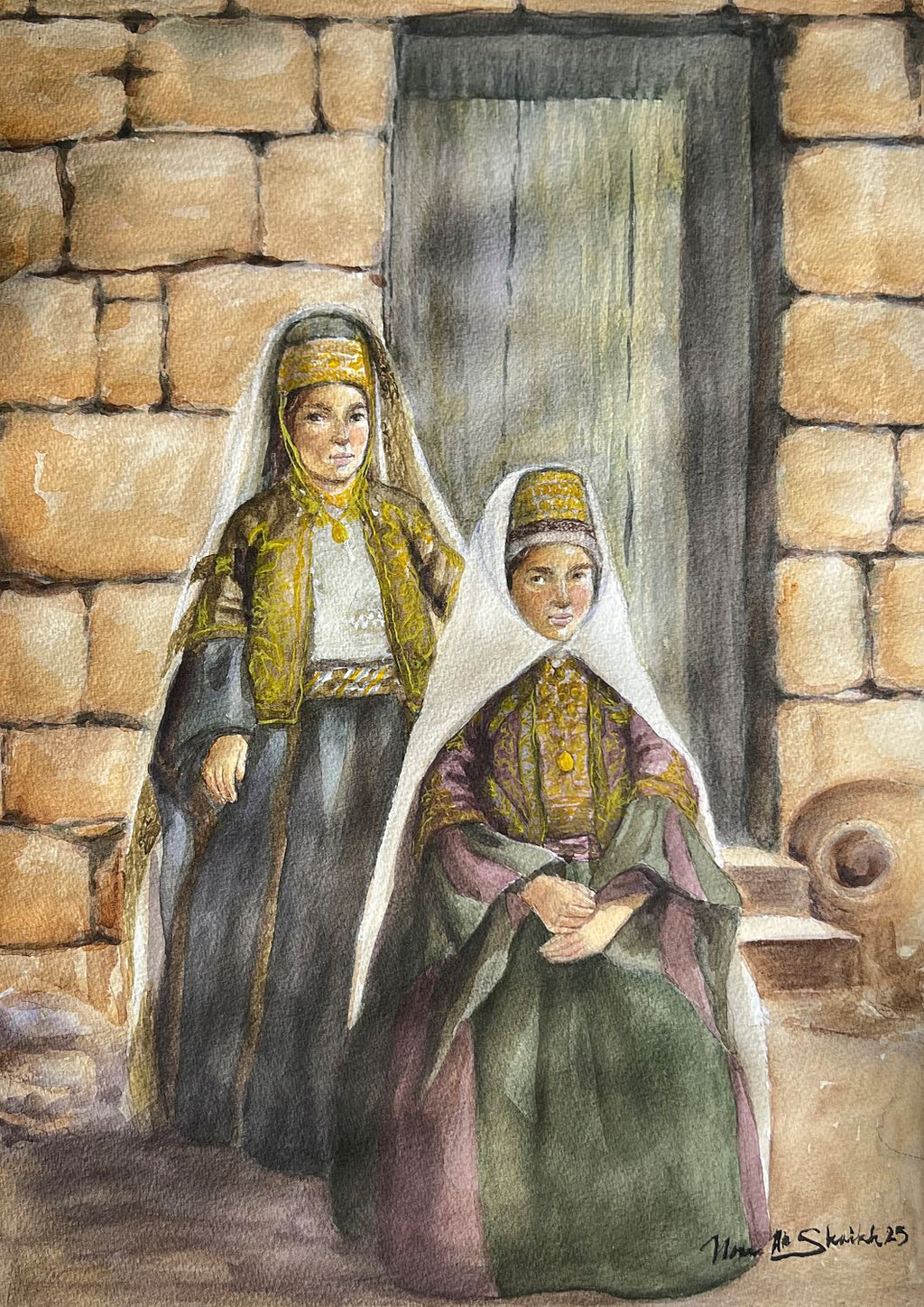 Traditional Palestinian Thobe Series 014