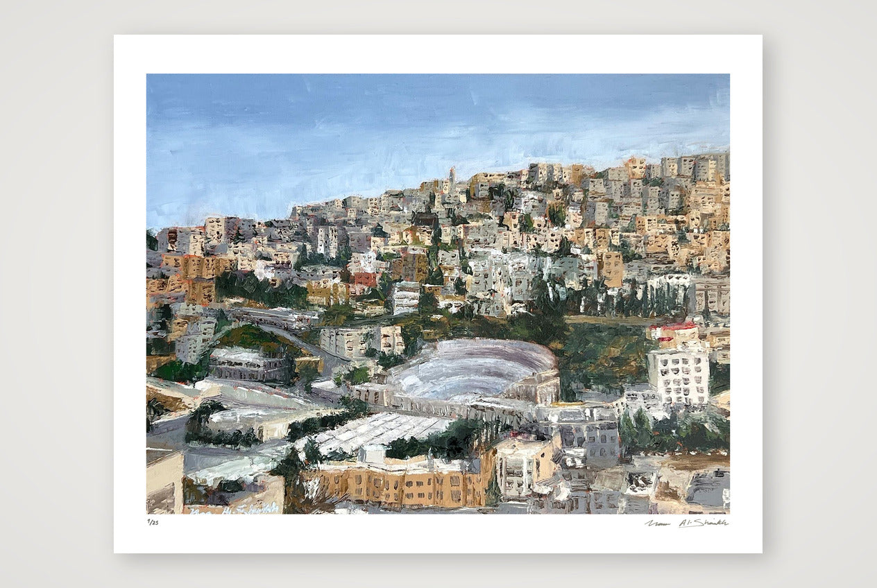 The Roman Theater, Jordan  — 50×40cm, 20×16" Print only