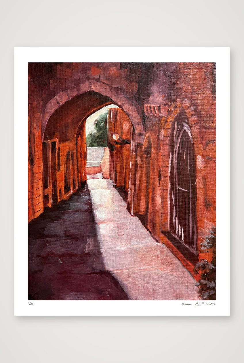 Jerusalem Streets, Palestine — 40×50cm, 16×20" Print only