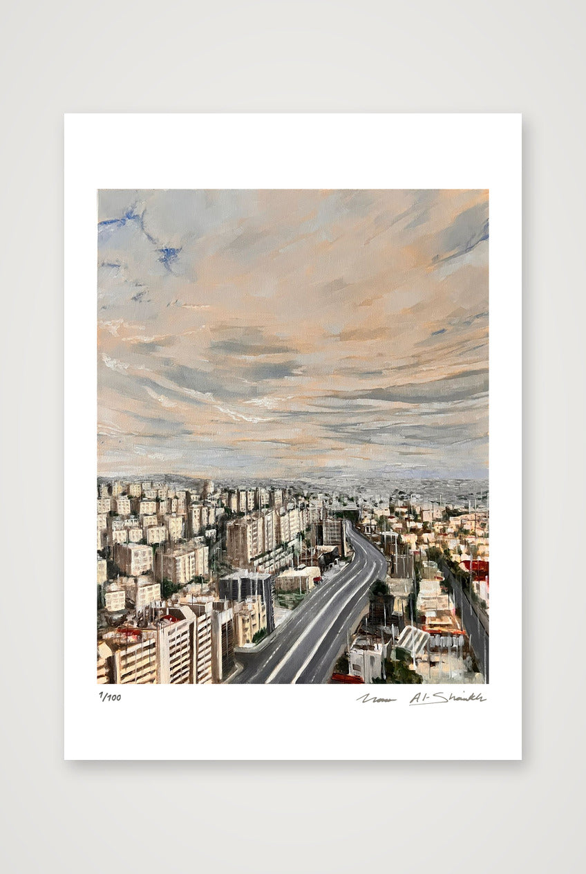 Amman, Jordan  — A4 (21×30cm, 8×12") Print only