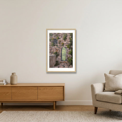 Ajul 01, Palestine  — 40×60cm, 16×24" Oak Frame
