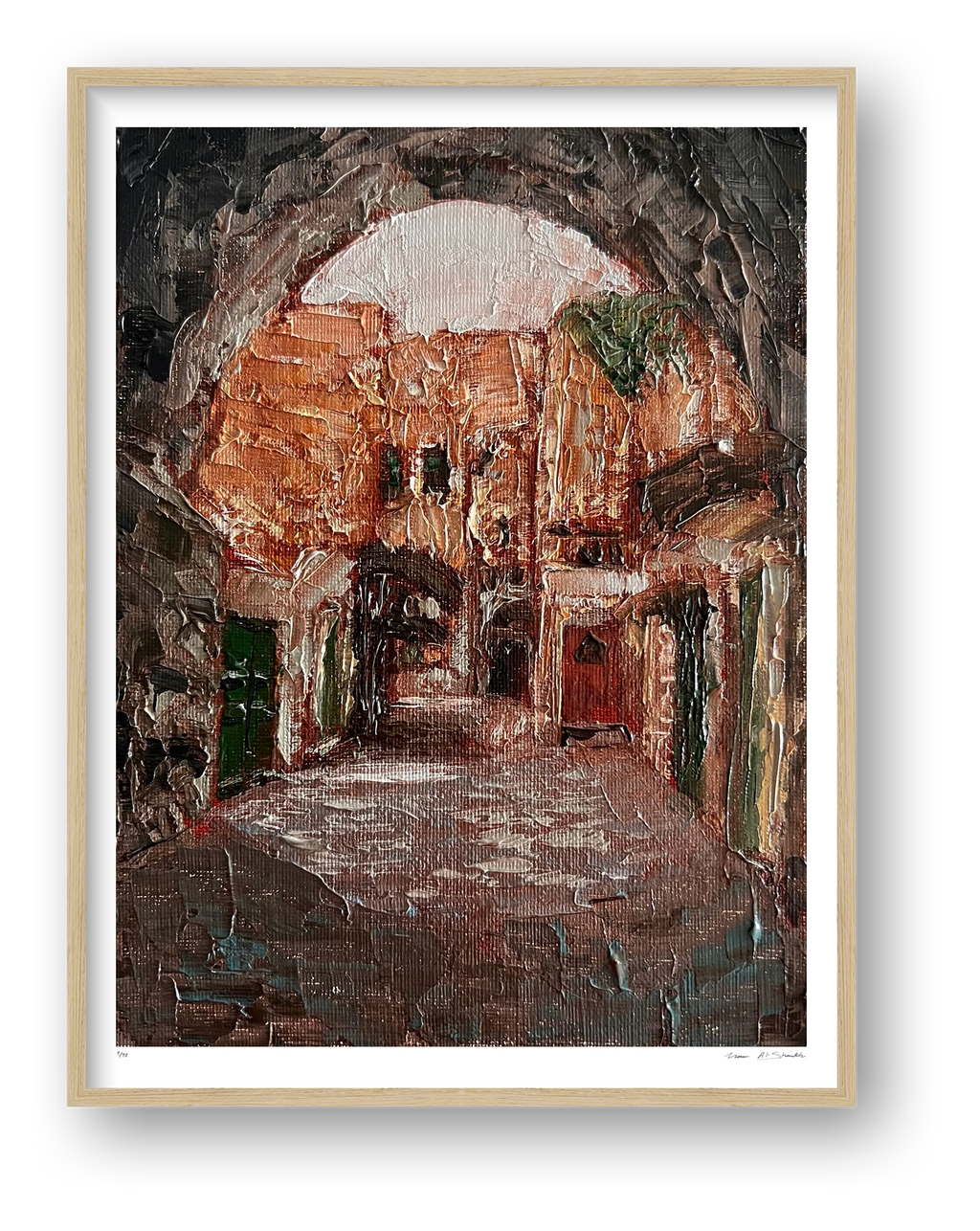 Al Khaleel 03, Palestine — framed