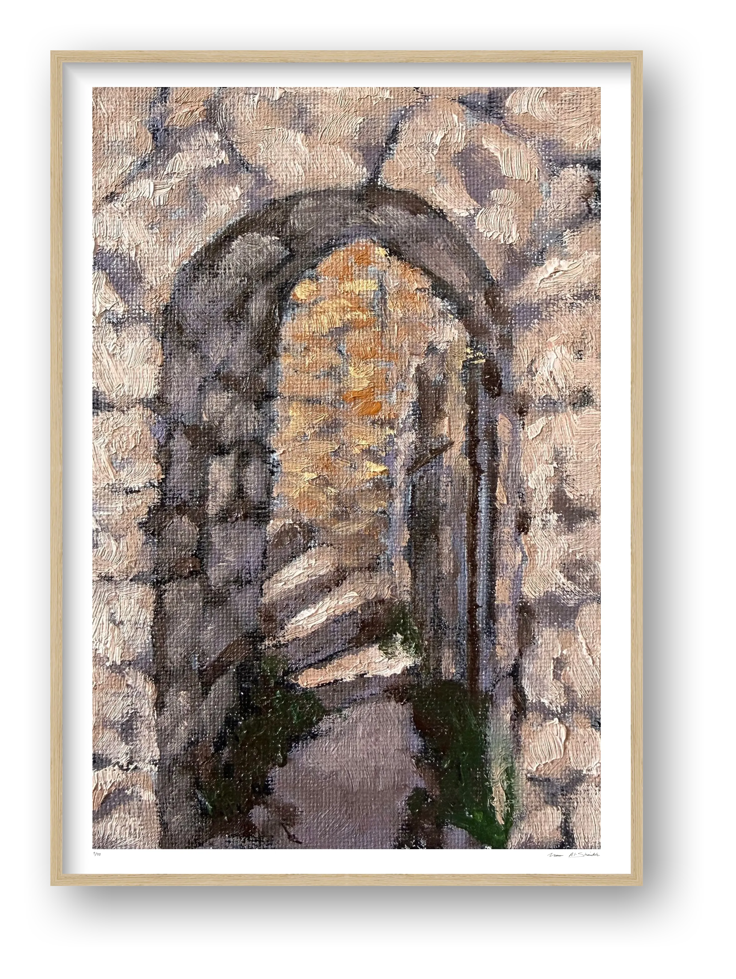 Abwein, Palestine  — framed