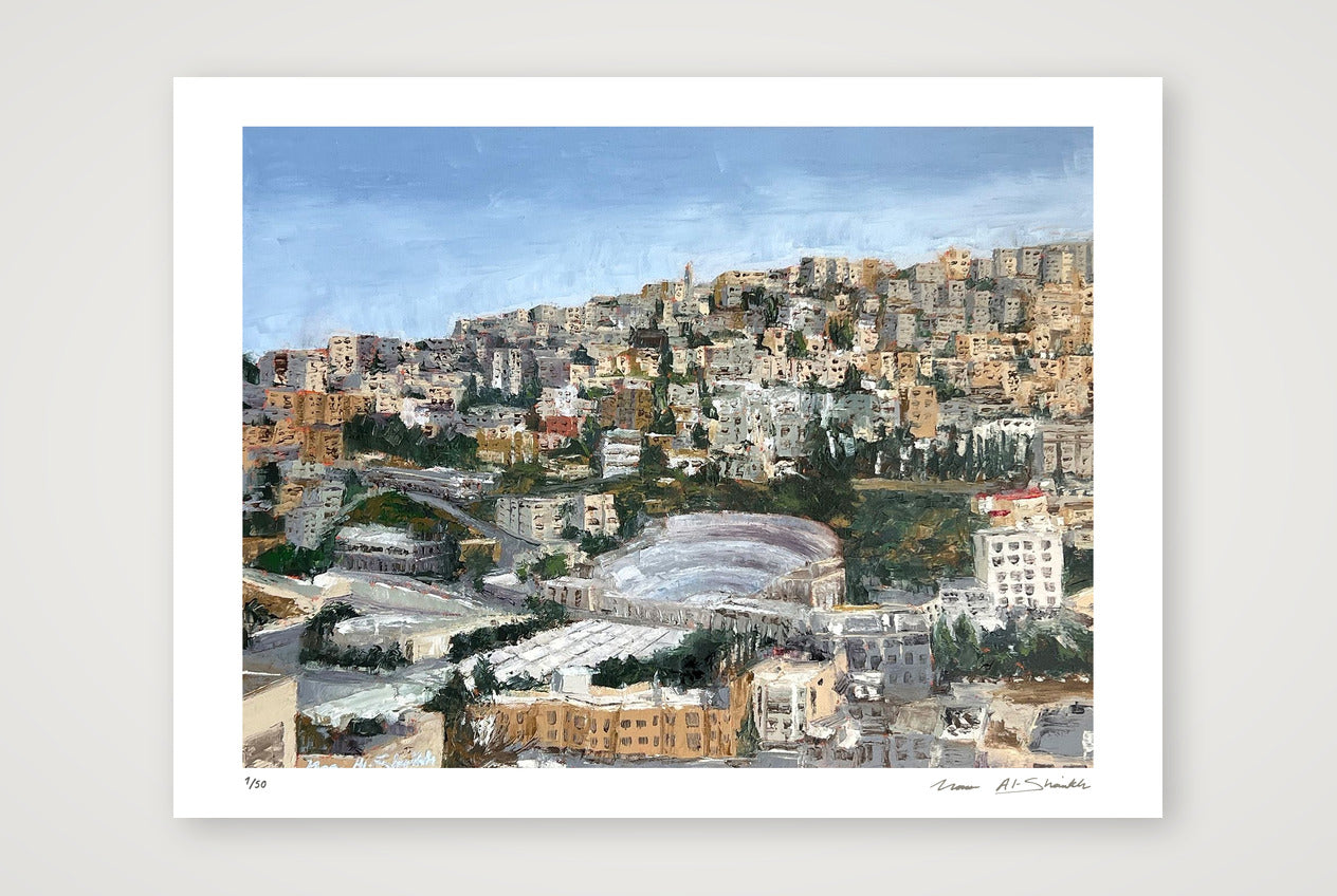 The Roman Theater, Jordan  — 40×30cm, 16×12" Print only