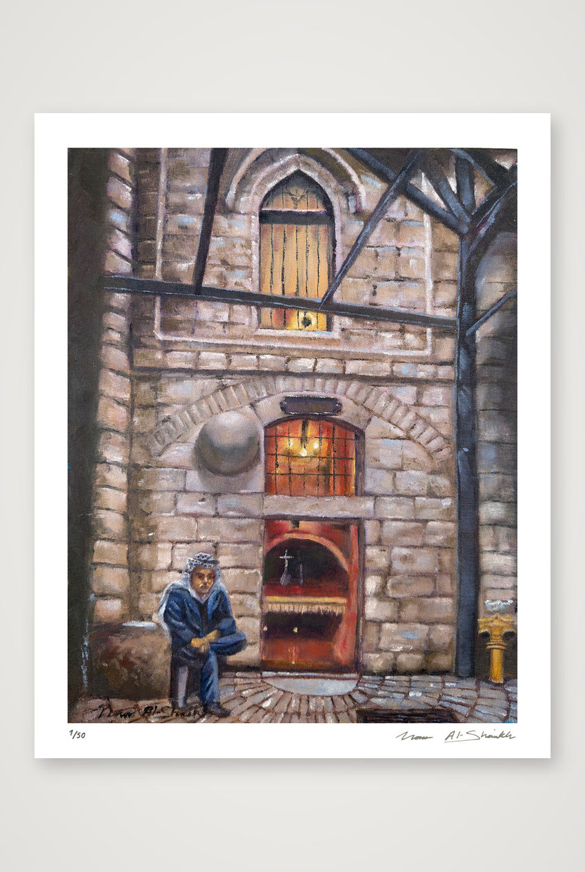 Old City Jerusalem, Palestine  — 28×35cm, 11×14" Print only