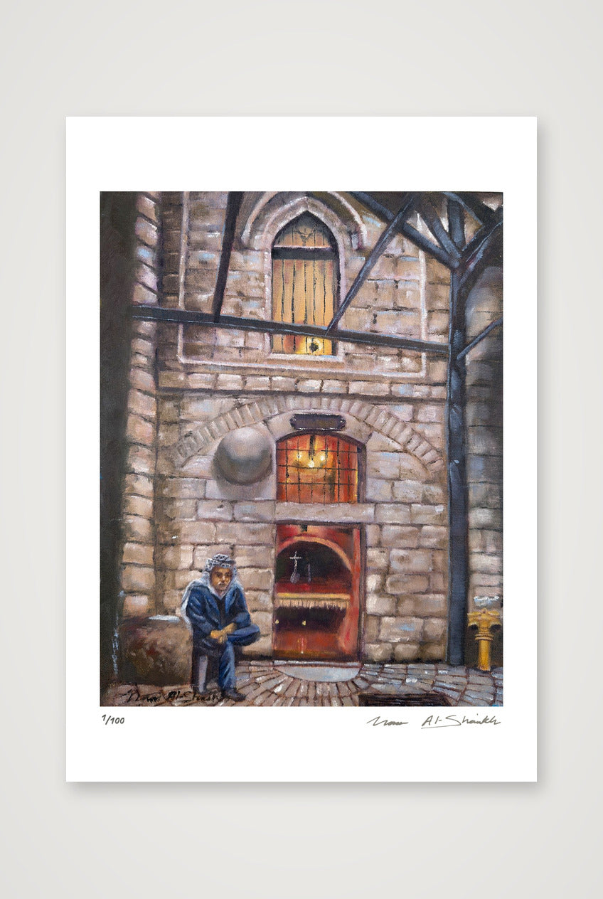 Old City Jerusalem, Palestine  — A4 (21×30cm, 8×12") Print only