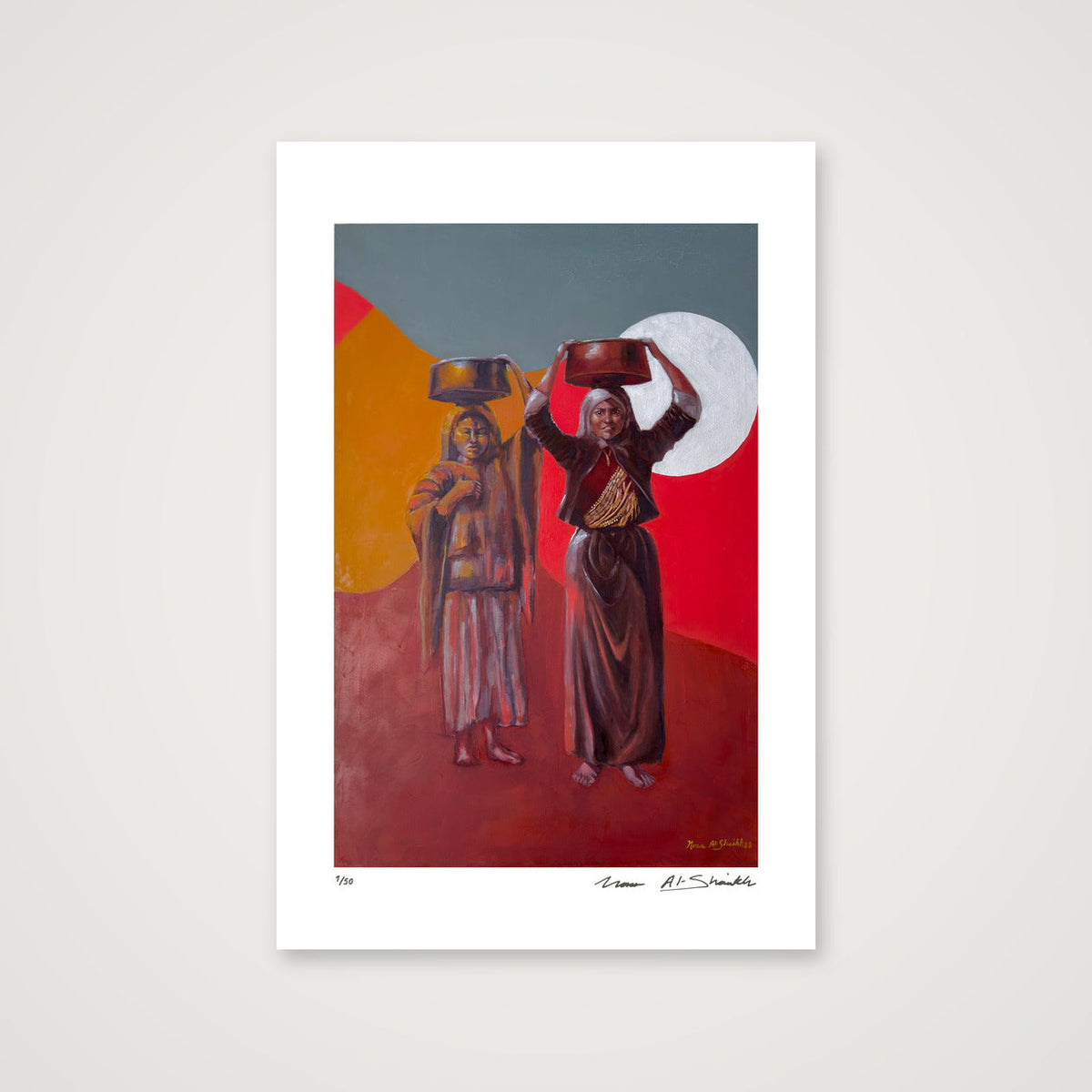 Women of Jerusalem 1890 — 30×45cm, 12×18" Print only