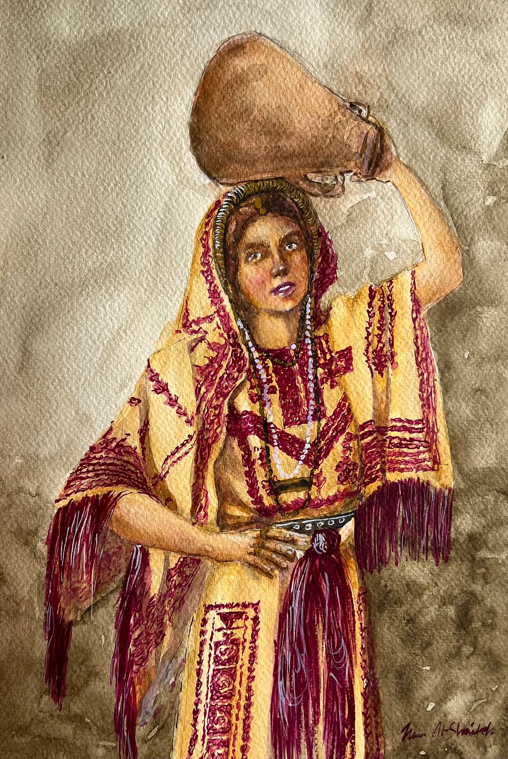 Traditional Palestinian Thobe Series 06