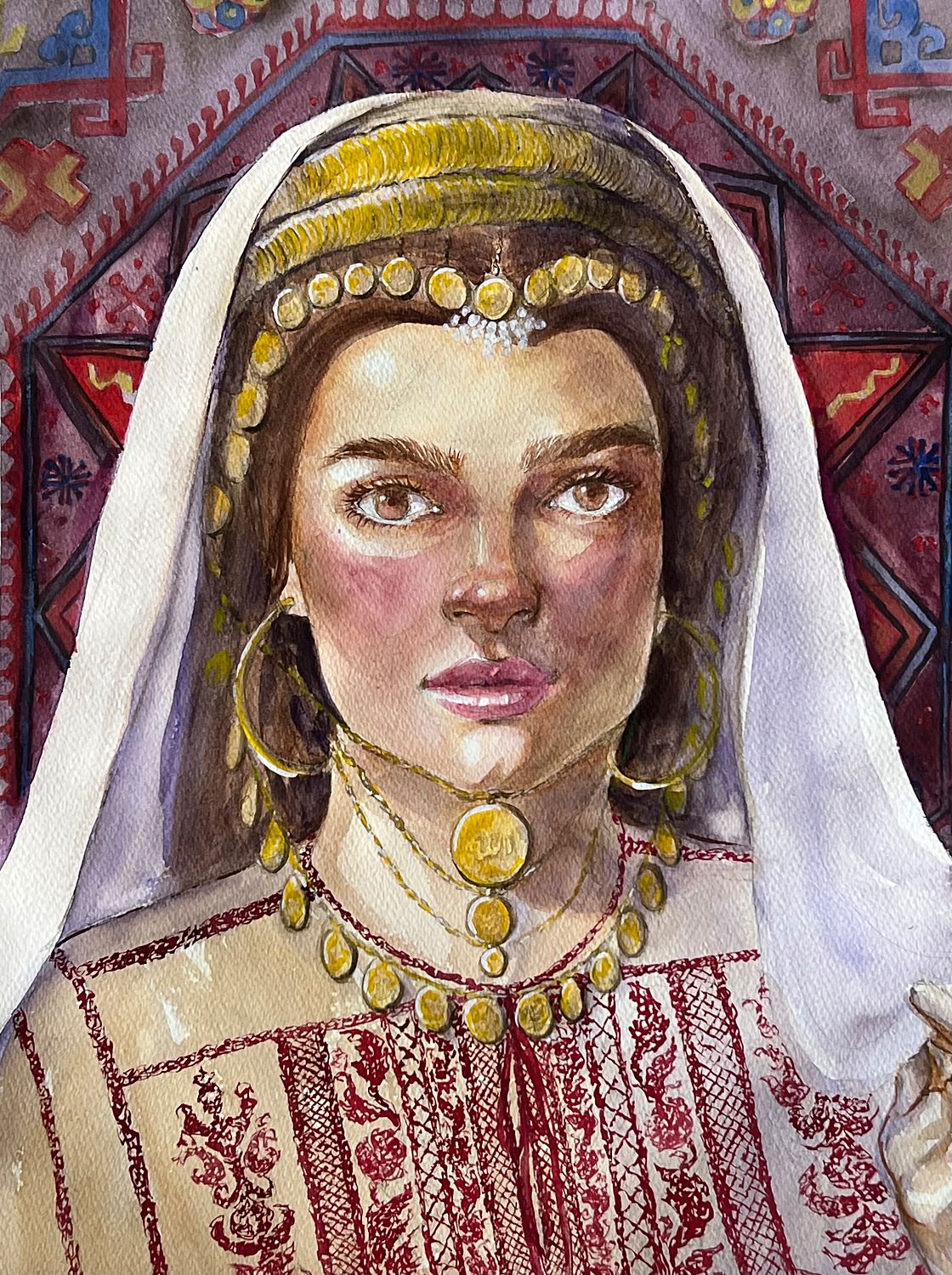 Traditional Palestinian Thobe Series 012