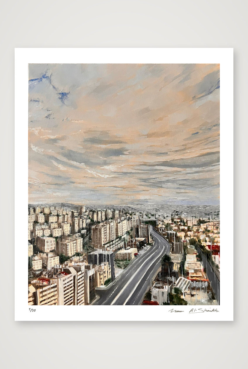 Amman, Jordan  — 28×35cm, 11×14" Print only