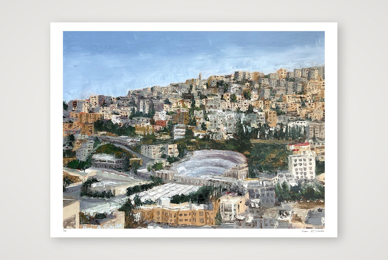 The Roman Theater, Jordan  — 80×60cm, 31×24" Print only
